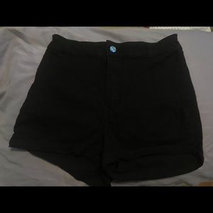 Black shorts